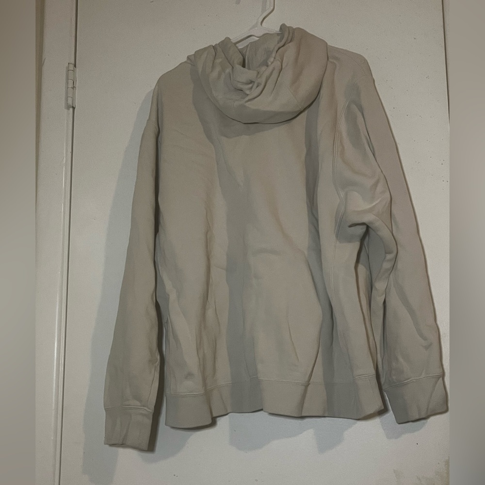 nike creme hoodie